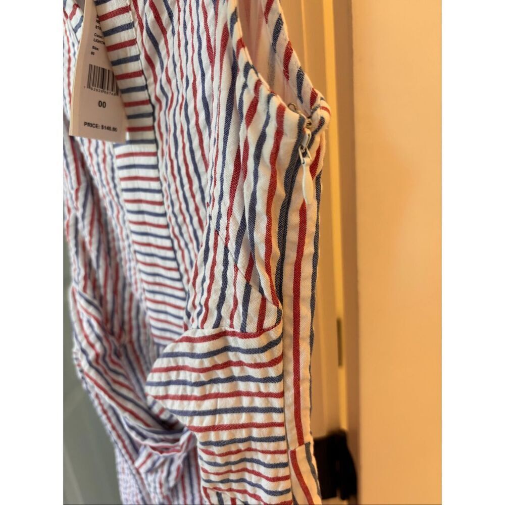 NWT Vineyard Vines Firework Seersucker Tie-Front Dress, S 00, $148 - Picture 8 of 9